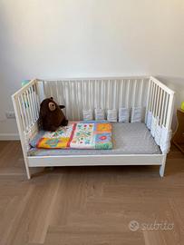 Letto a sbrarre GULLIBER Ikea + materasso SKÖNAST