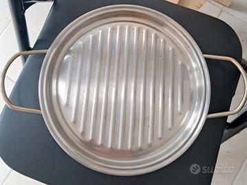 bistecchiera acciaio inox 18.10