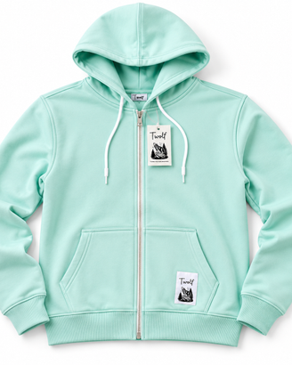 Felpa Twolf Rosa dei Venti Green woman