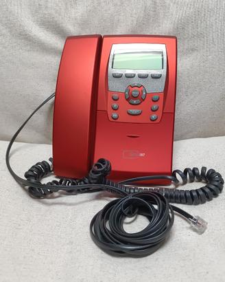 telefono fisso telecom Sirio 187 rosso raro