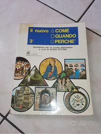 Nuovo Come Quando Perchè sussidiario scuola 1973