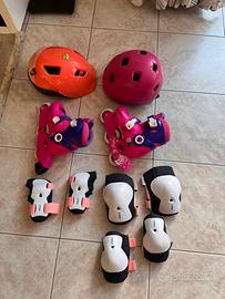 Pattini e accessori bimba