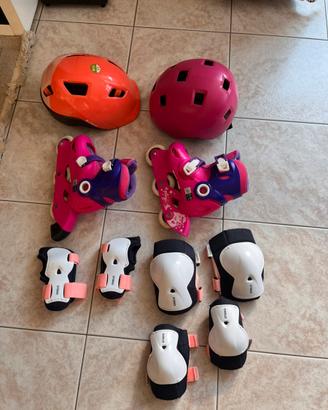 Pattini e accessori bimba
