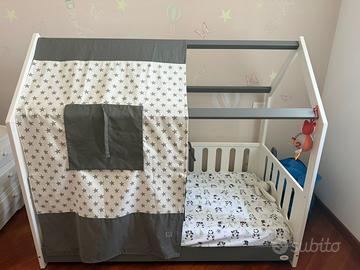 Letto montessoriano Cuoricini Moovie