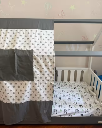 Letto montessoriano Cuoricini Moovie