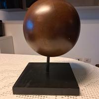 Palla decorativa in legno di design zona Talenti