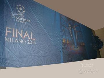 Striscione finale Champions League 2016