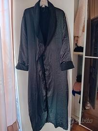 vestaglia in seta nera