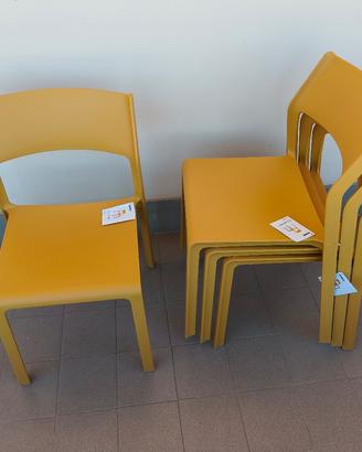 4 sedie da interno ed esterno Nardi Trill nuove