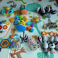 set giocattoli neonato 0-12M + zebra primi passi