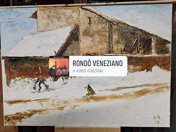 dipinto olio di tela 