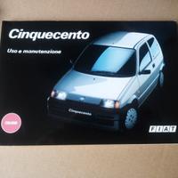Libretto Uso e manutenzione FIAT 500 Cinquecento 