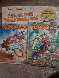 Topolino con libro tennis blisterato