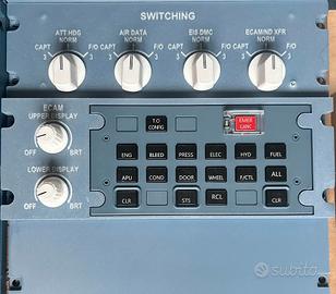 Winctrl Pannello Ecam A320 fenix