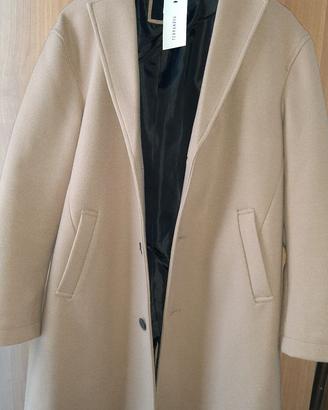 CAPPOTTO GIACCA UOMO TERRANOVA BEIGE NUOVA TG. M