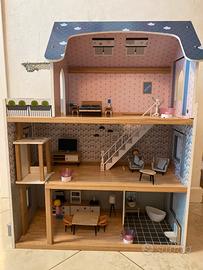 Casa bambole in legno Lidl e accessori Play tive