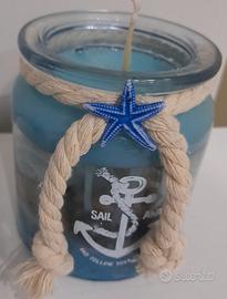 candele profumate marine