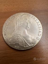 Tallero Maria Teresa 1780 S.F. – Argento 833‰