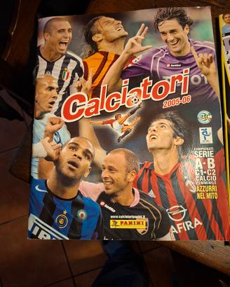Album Calciatori 2005/2006 e 2006/2007 incompleti