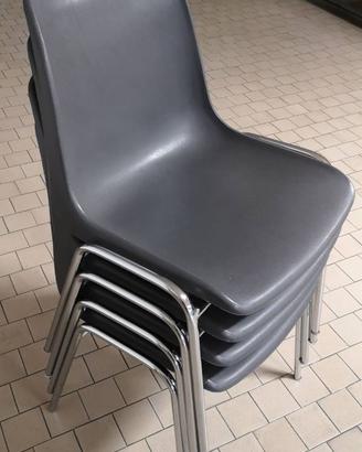 Sedia ufficio / sala d'attesa in Polipropilene