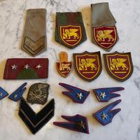 Lotto fregi militari anni 70’