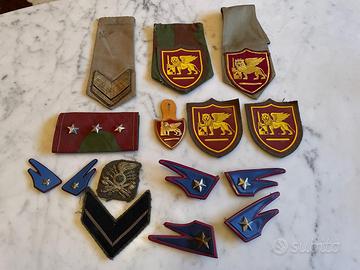 Lotto fregi militari anni 70’