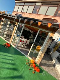 Veranda in alluminio