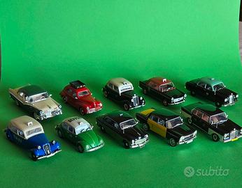 Lotto 10 Taxi Del Mondo De Agostini Scala 1:43