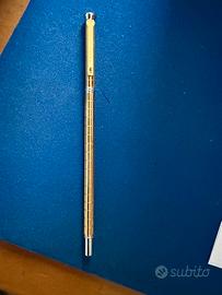 Gucci mini penna a sfera placcata ORO originale