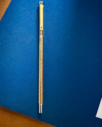 Gucci mini penna a sfera placcata ORO originale