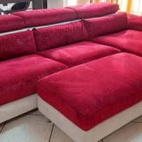 Divano con Pouf contenitore Poltrone e Sofa'