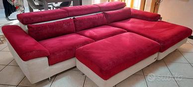 Divano con Pouf contenitore Poltrone e Sofa'