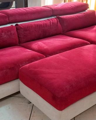 Divano con Pouf contenitore Poltrone e Sofa'