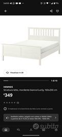 Letto IKEA HEMNES 160x200