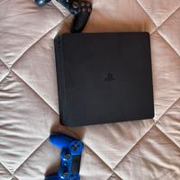 PS4 slim 500 gb 3 controller, 9 giochi