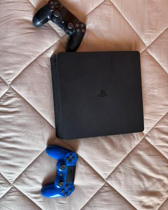 PS4 slim 500 gb 3 controller, 9 giochi