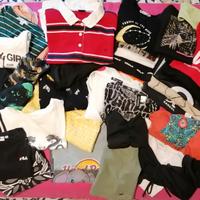 Lotto abbigliamento ragazza 55 pezzi tg. XS/S/M