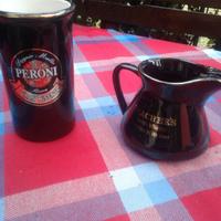 Glasette Peroni gran riserva in ceramica