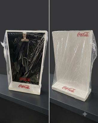 espositore menù coca cola da tavolo