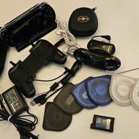 Sony PSP 1000 con accessori