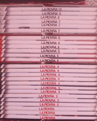 Fiction "LA PIOVRA" in DVD - serie completa 