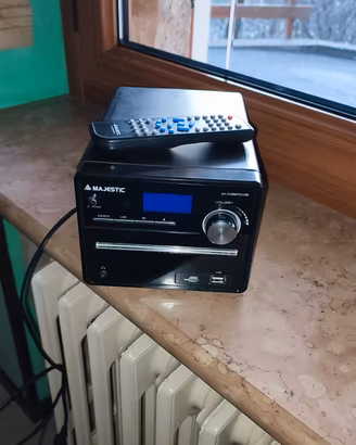 Majestic MP3 USB e lettore CD.