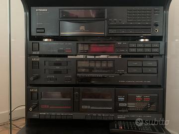 Stereo Vintage Completo AKAI + PIONEER con Mobile
