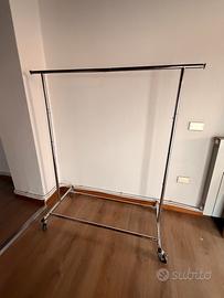 Relle appendiabiti professionali cromate