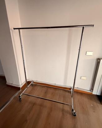 Relle appendiabiti professionali cromate