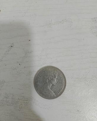 10 New Pence del Regno Unito