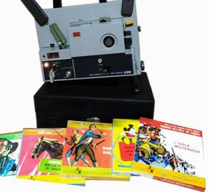 Proiettore super8 Elmo ST 1200 + omaggio pellicole