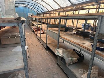 Scaffali in ferro zincato