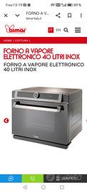 Forno elettrico a vapore Bimar