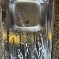 Lavandino in acciaio 50x80